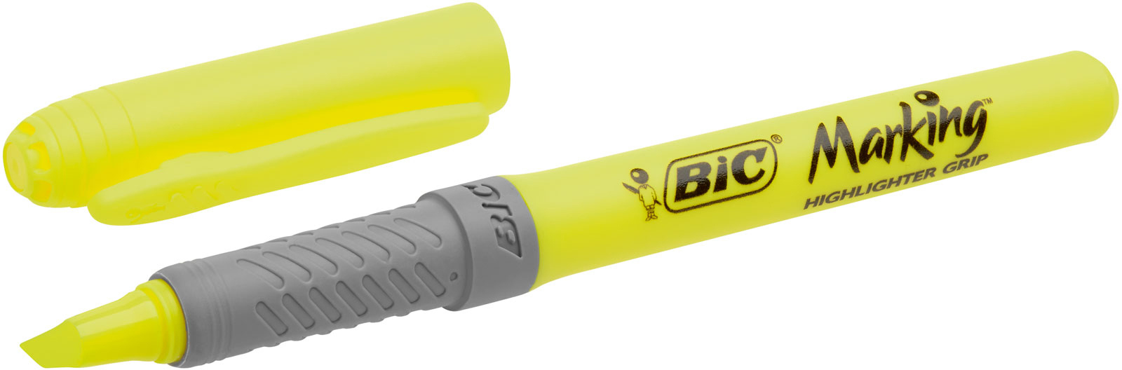 BIC Highlighter Grip 811935 jaune
