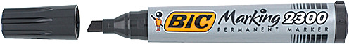 BIC Permanent Marker 2300 8209222 ass., 4 pcs.