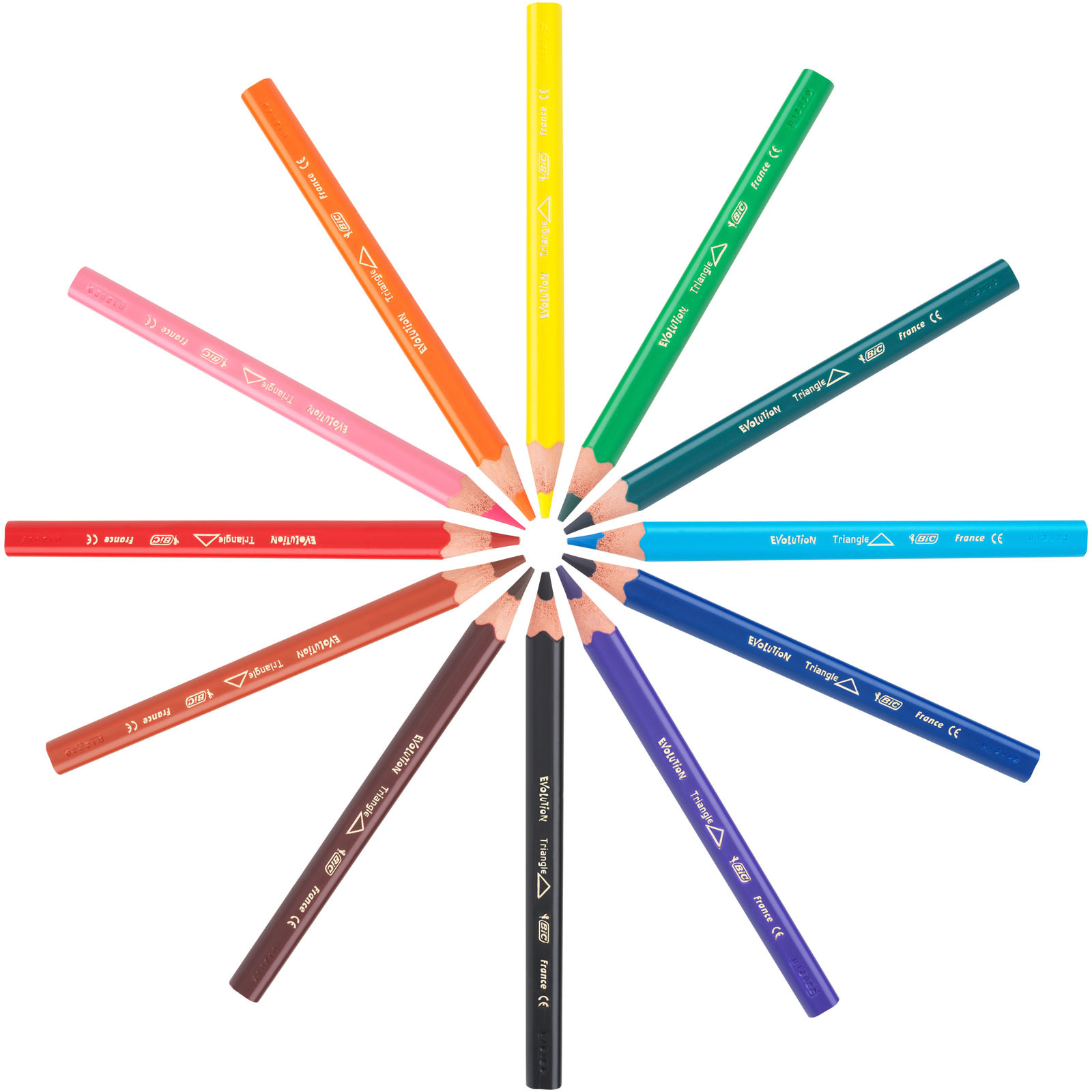 BIC Kids Crayon couleur Evolution 82973511 12 pcs.