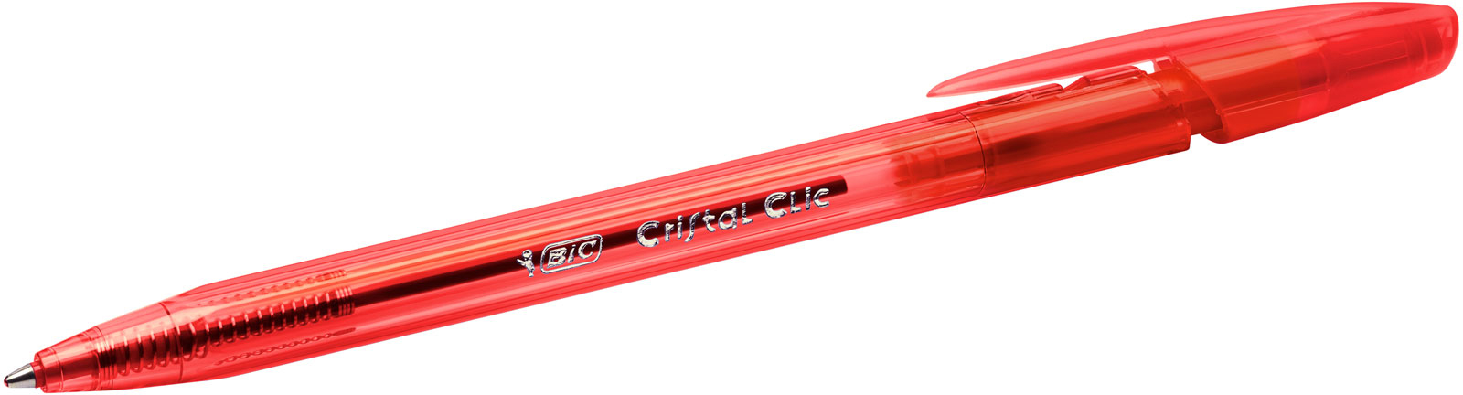 BIC Stylo à bille Cristal Clic 1mm 850734 rouge 20 pcs.