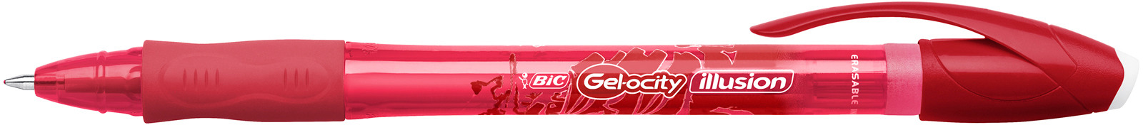 BIC Gel-ocity Illusion 943442 rouge, erasable 0.3mm