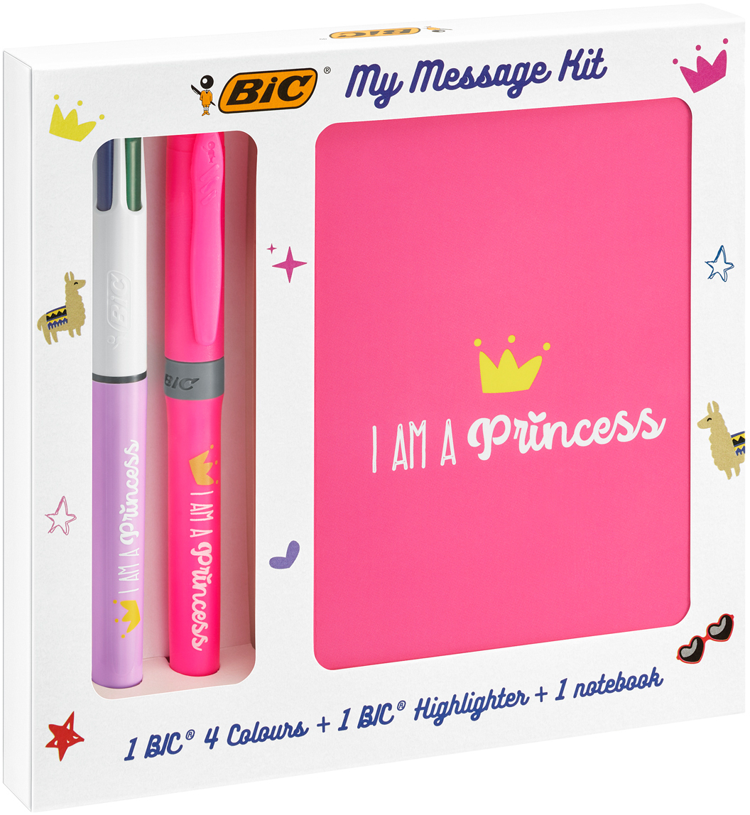 BIC My Message Kit Princess 972089 3 ass. 3 ass.