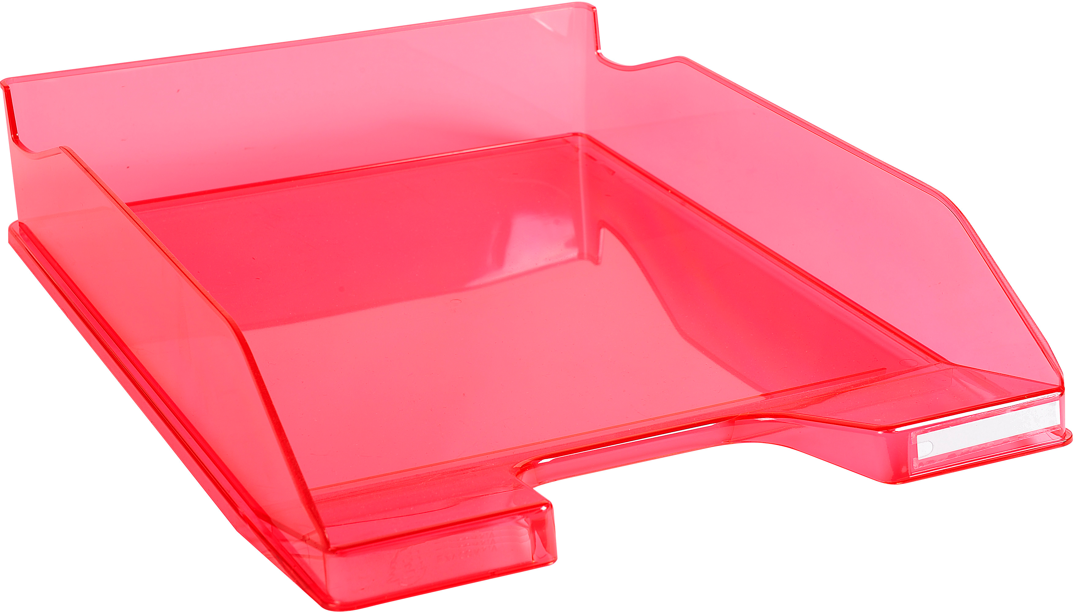 BIELLA Corbeille Courr.COMBO-MIDI A4+ 113254640BIDU transparent pink transparent pink