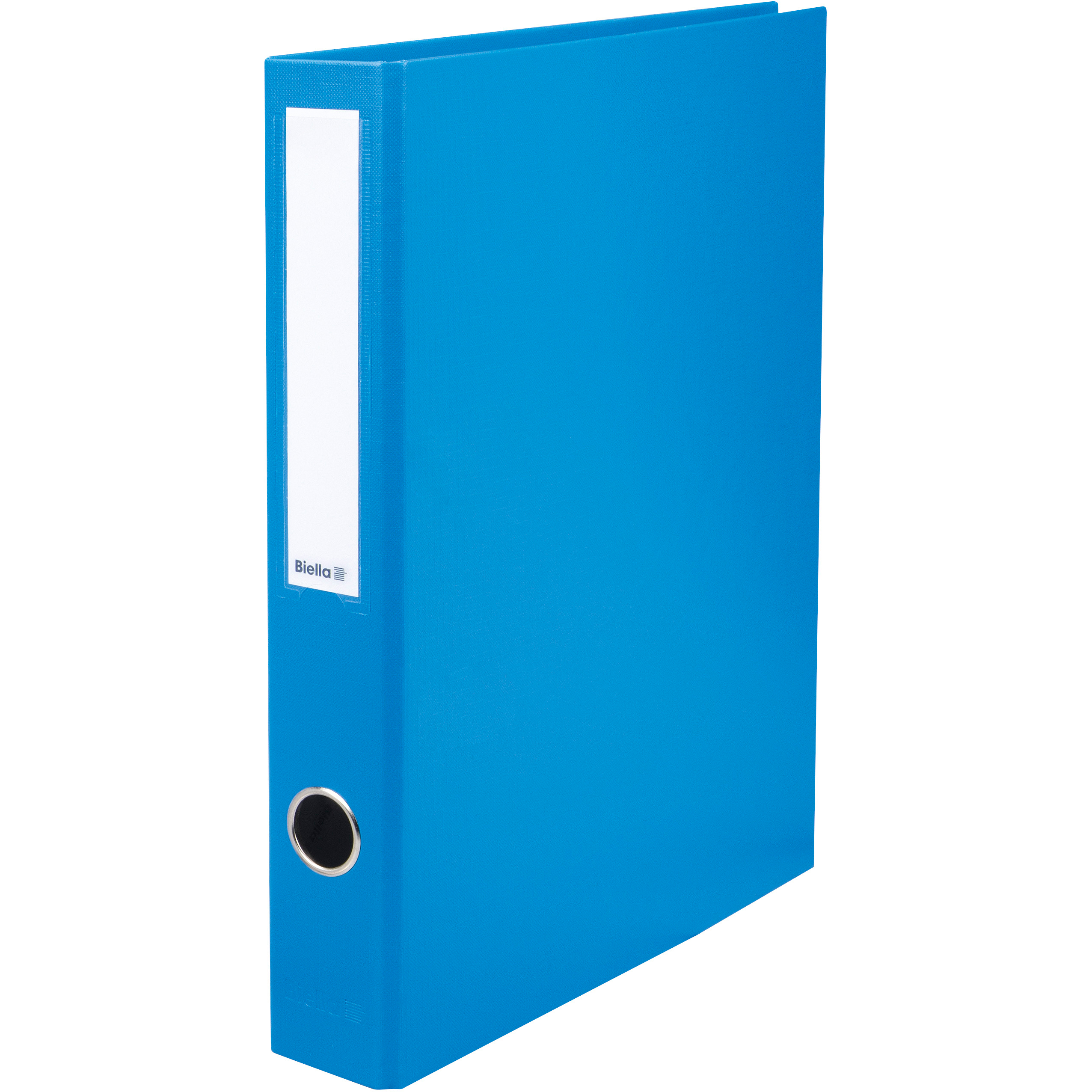 BIELLA Livre prés. Dinor-Quatro 4cm 12644405U bleu, 4-anneaux A4 bleu, 4-anneaux A4