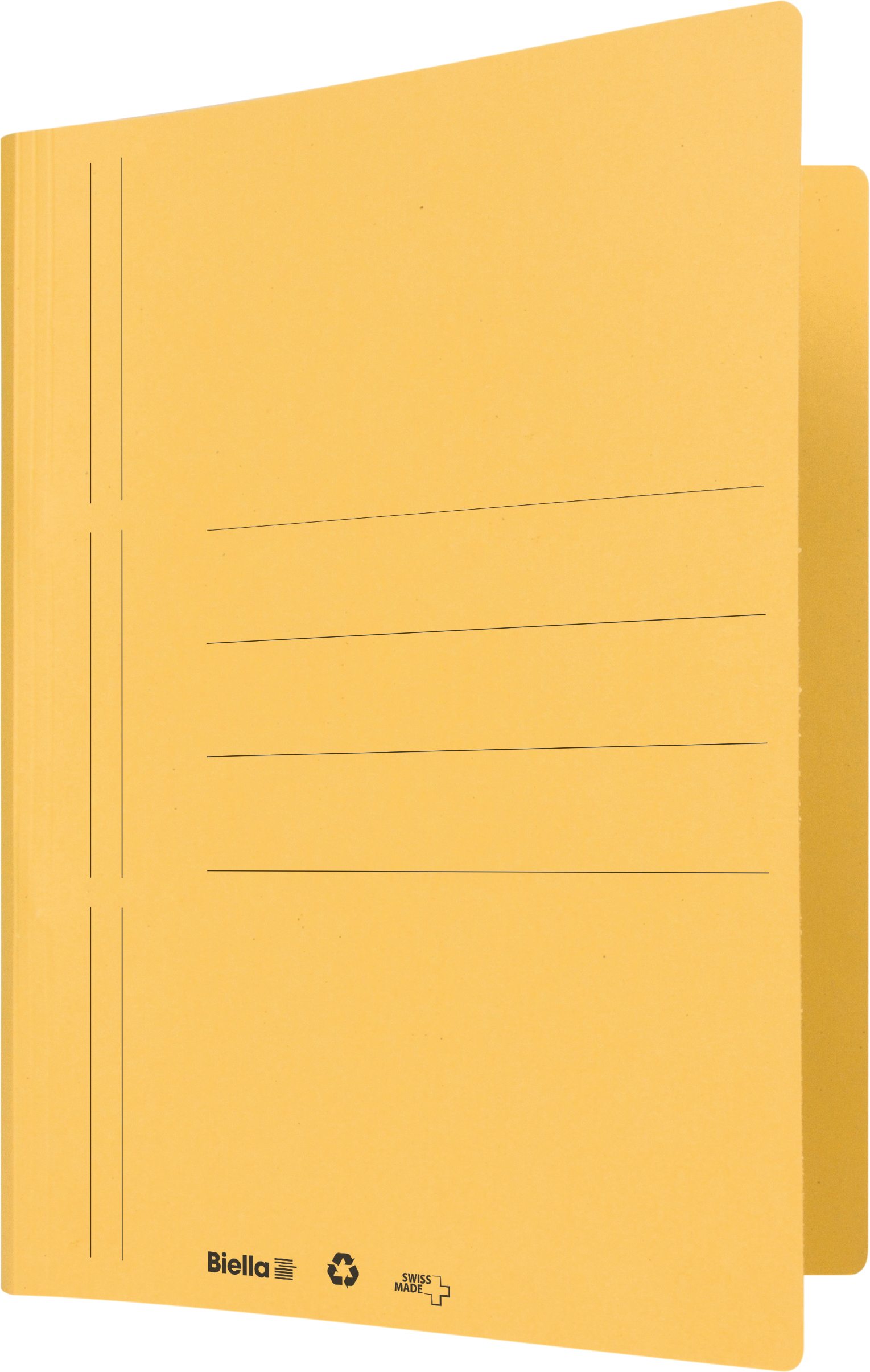 BIELLA Dossier classeur Biella 6 A4 16640020U jaune, 320gm2 100 flls.
