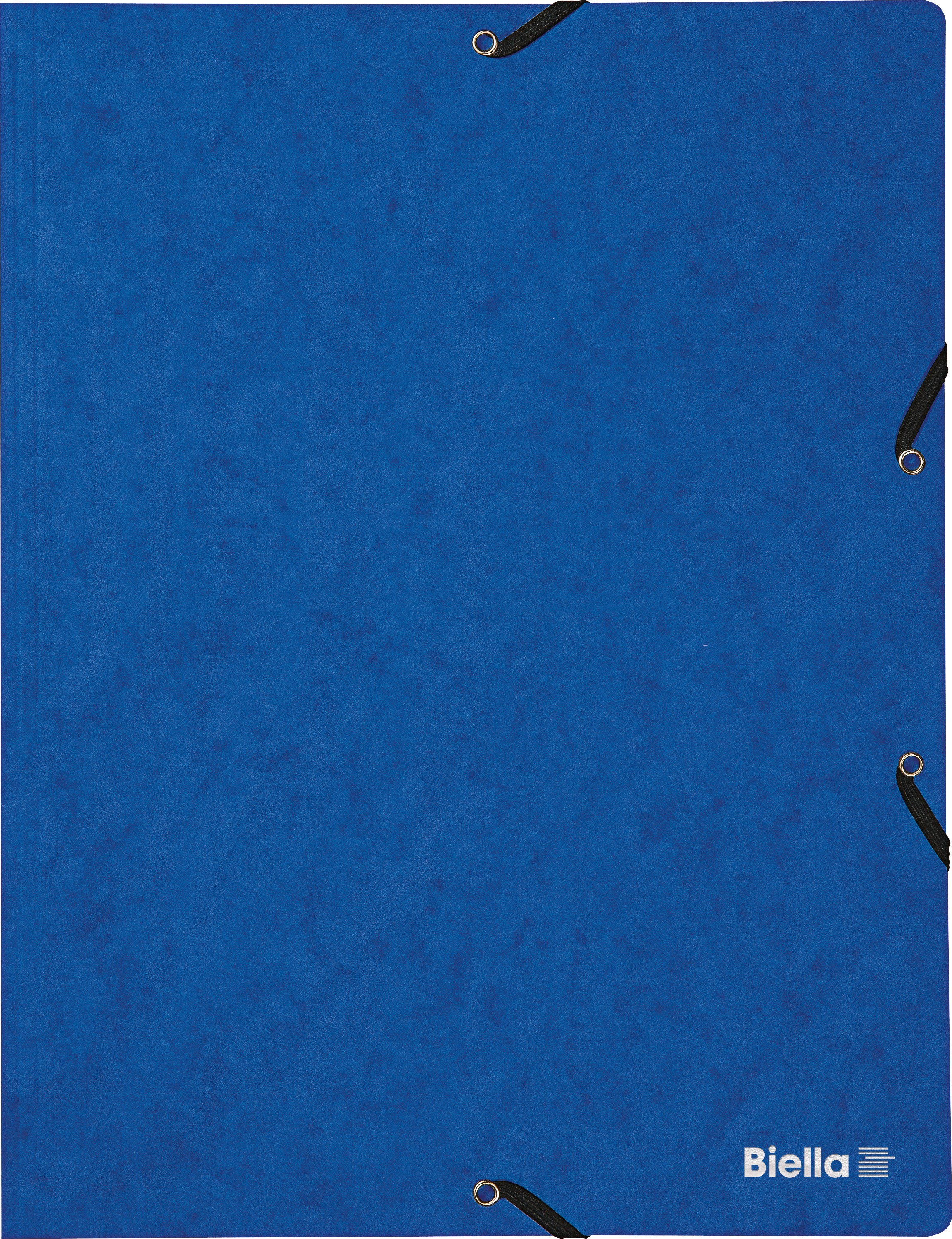 BIELLA Dossier ferm. Élastique A4 17840105U bleu, 355gm2 200 flls. bleu, 355gm2 200 flls.