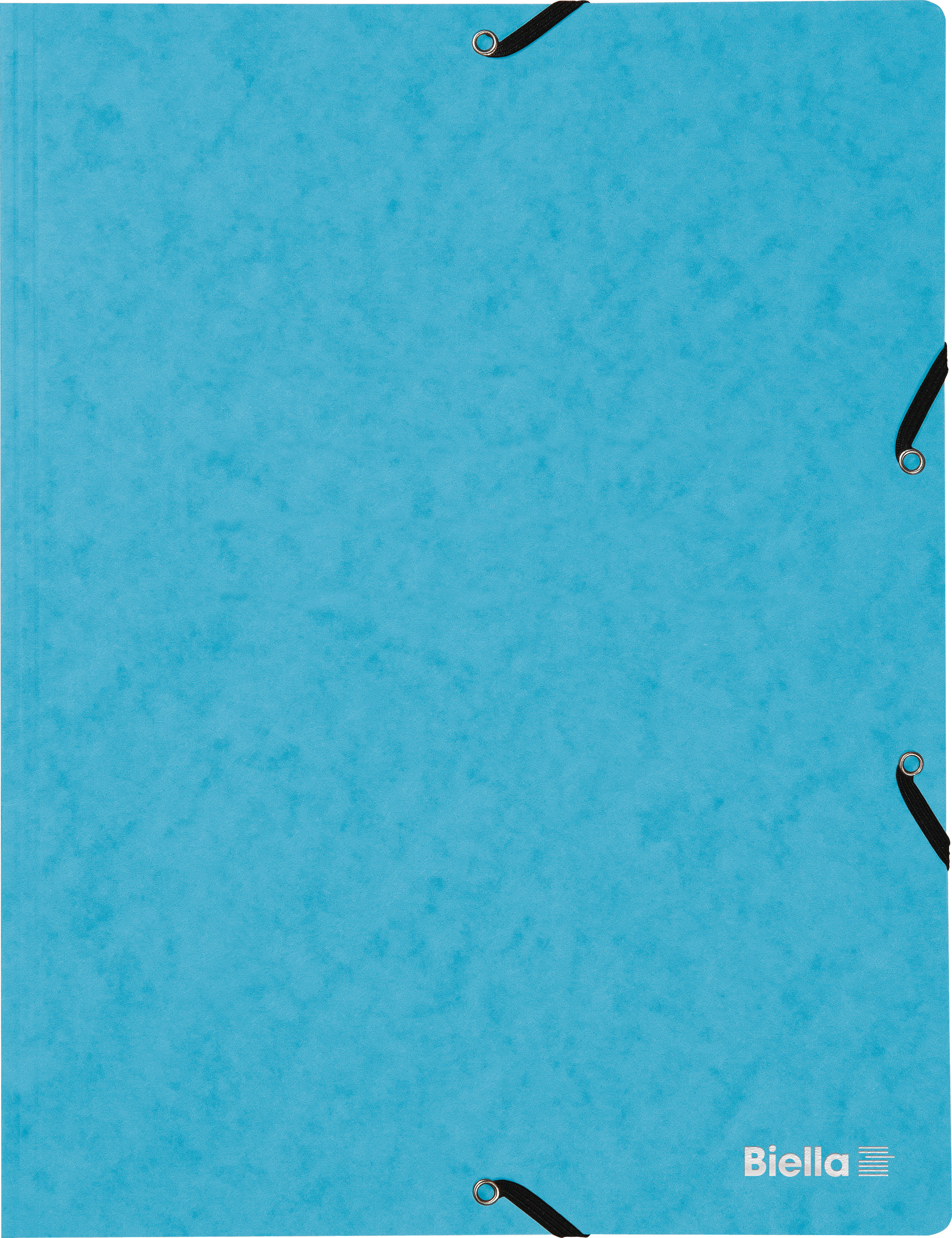 BIELLA Dossier ferm. Élastique A4 17840106U bleu clair, 355gm2 200 flls.