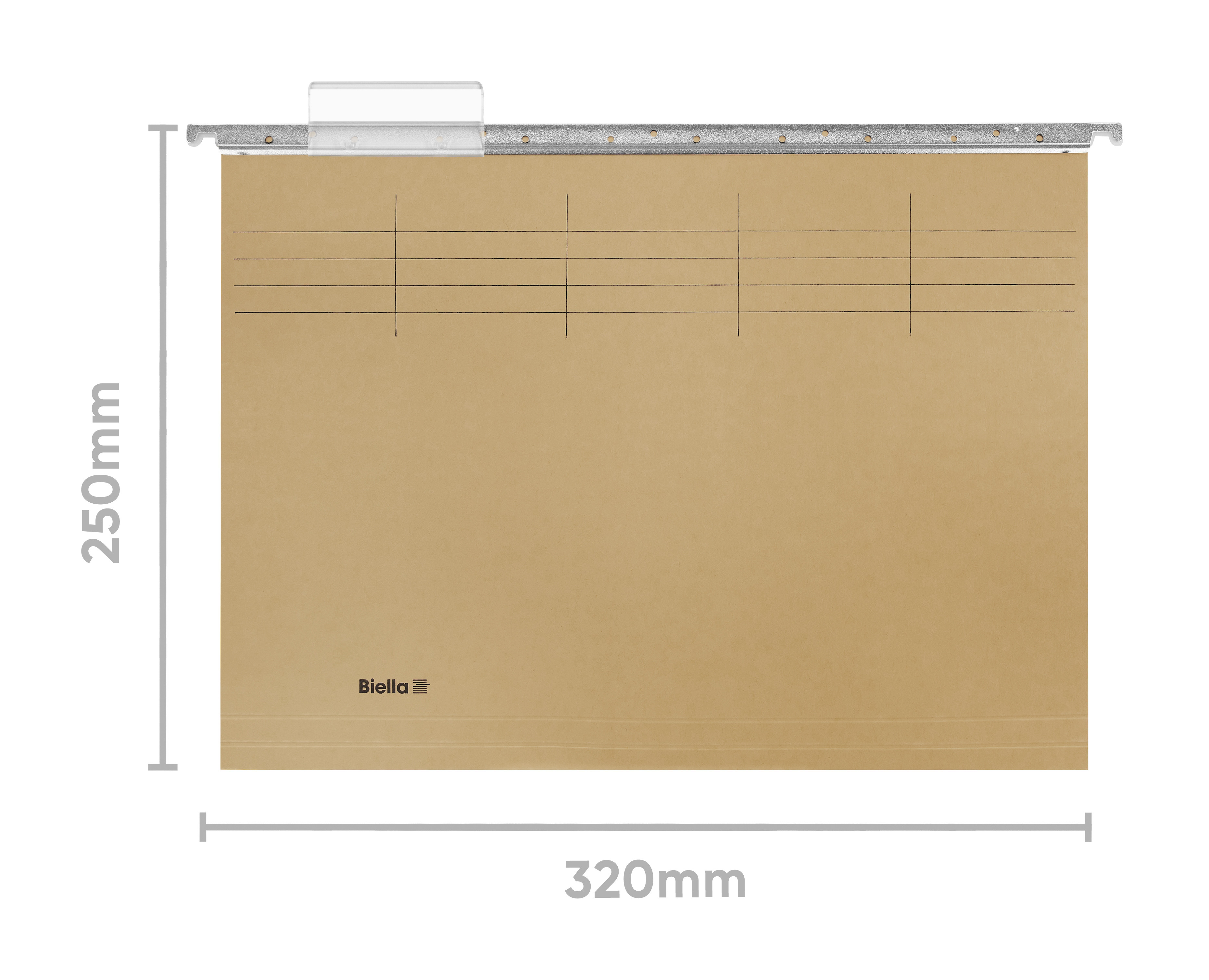 BIELLA Dossier suspendu Set A4 26945500U olive 5 pcs.