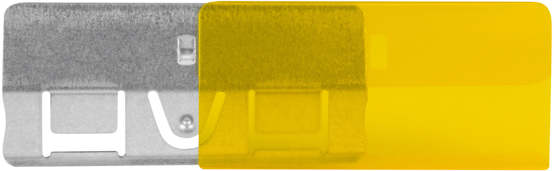 BIELLA Manchons transparent 60x30cm 27360220U jaune 25 pcs.