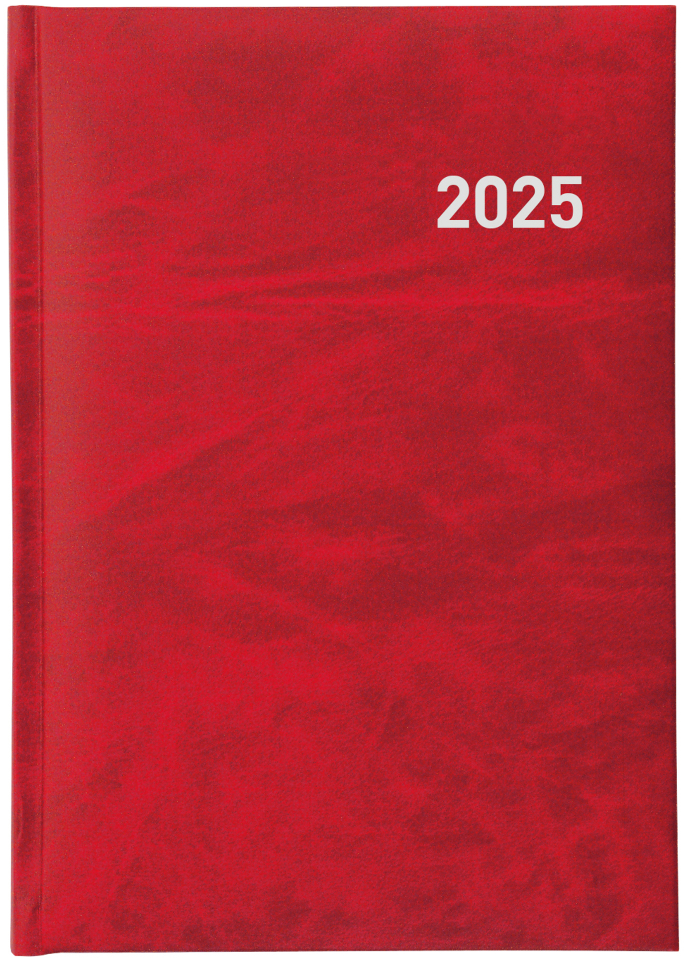 BIELLA Agenda Executive 2025 806510450025 1J/1P rouge ML 14.5x20.5cm
