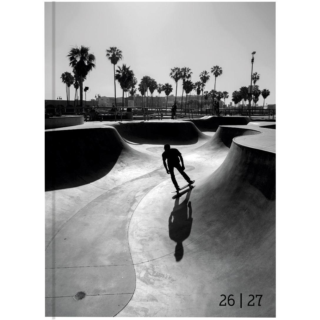 photo BIELLA Agenda scolaire Skater 26/27 806514820027U 1J/1P 12x16.5cm