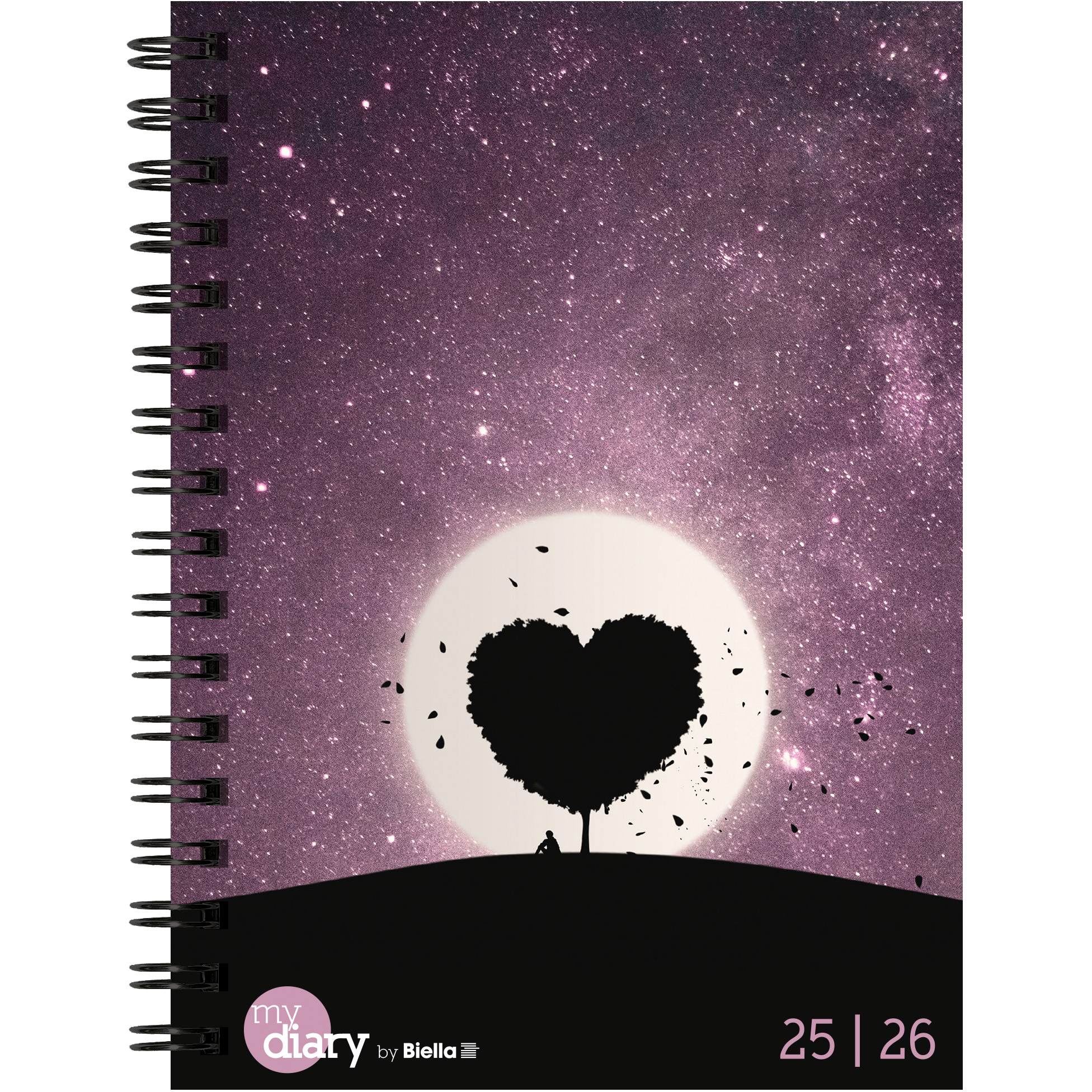 photo BIELLA Agenda scolaire Love 25/26 806517880026U 1S/2P 12x16.5cm