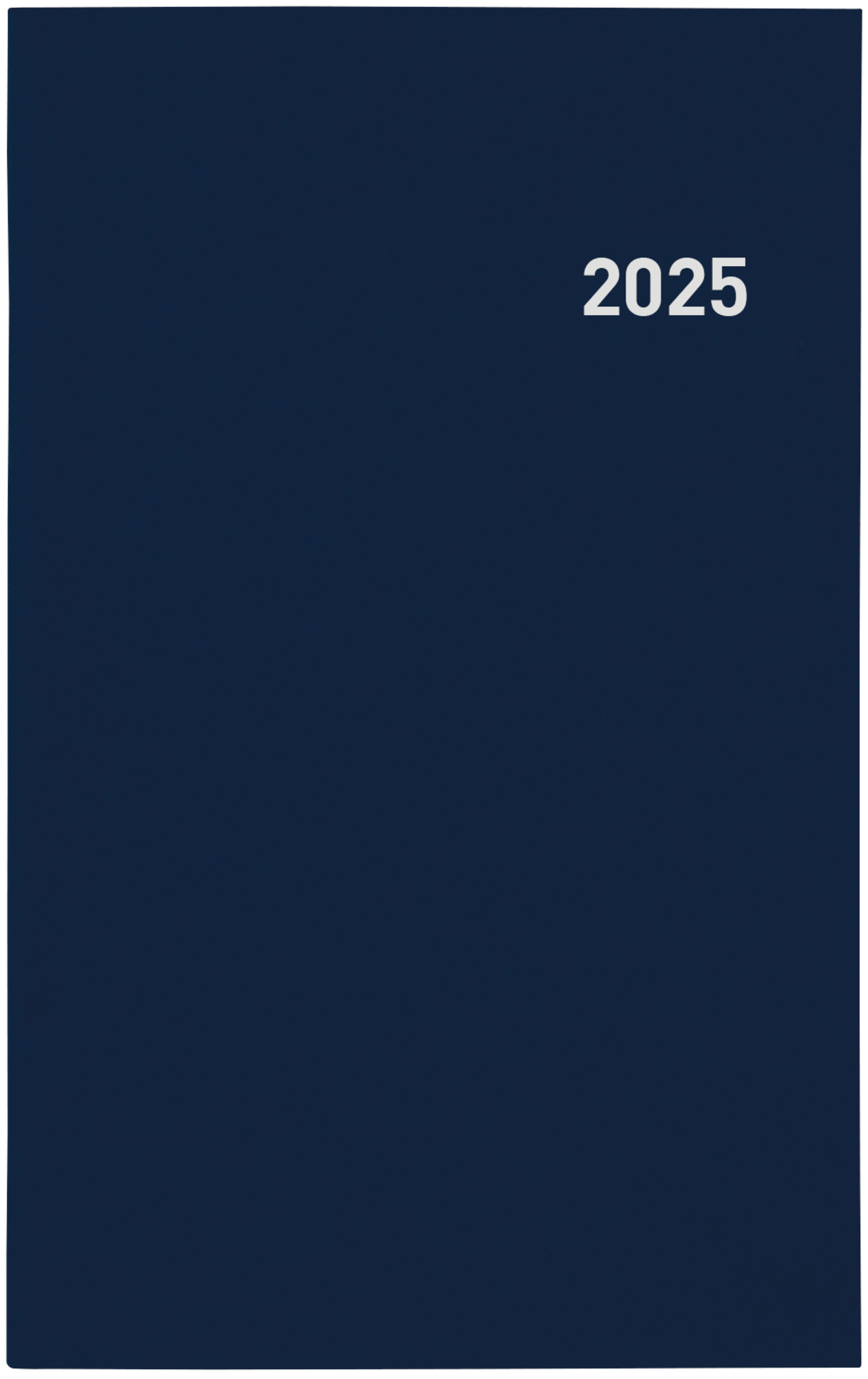 BIELLA Agenda Compact 2025 807370050025 1S/1P bleu ML 15x24cm