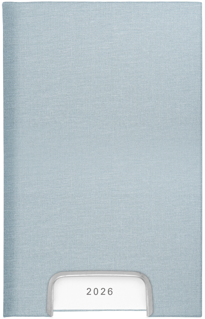 photo BIELLA Agenda Disponent 2026 807401060026U 1J/1P bleu cl. ML 10.1x16cm