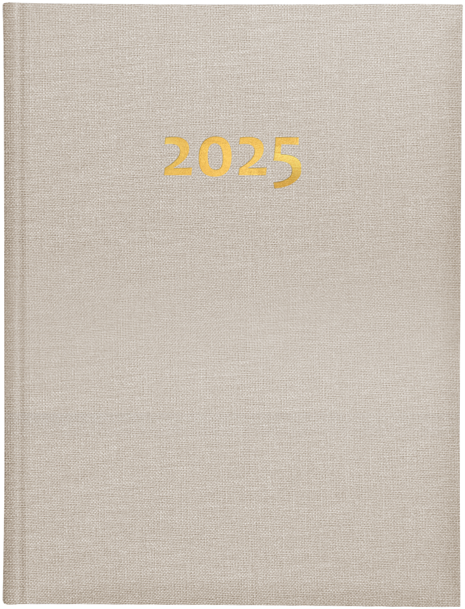 BIELLA Agenda Orario 2025 809301100025 1S/2P beige ML 17.8x23.5cm