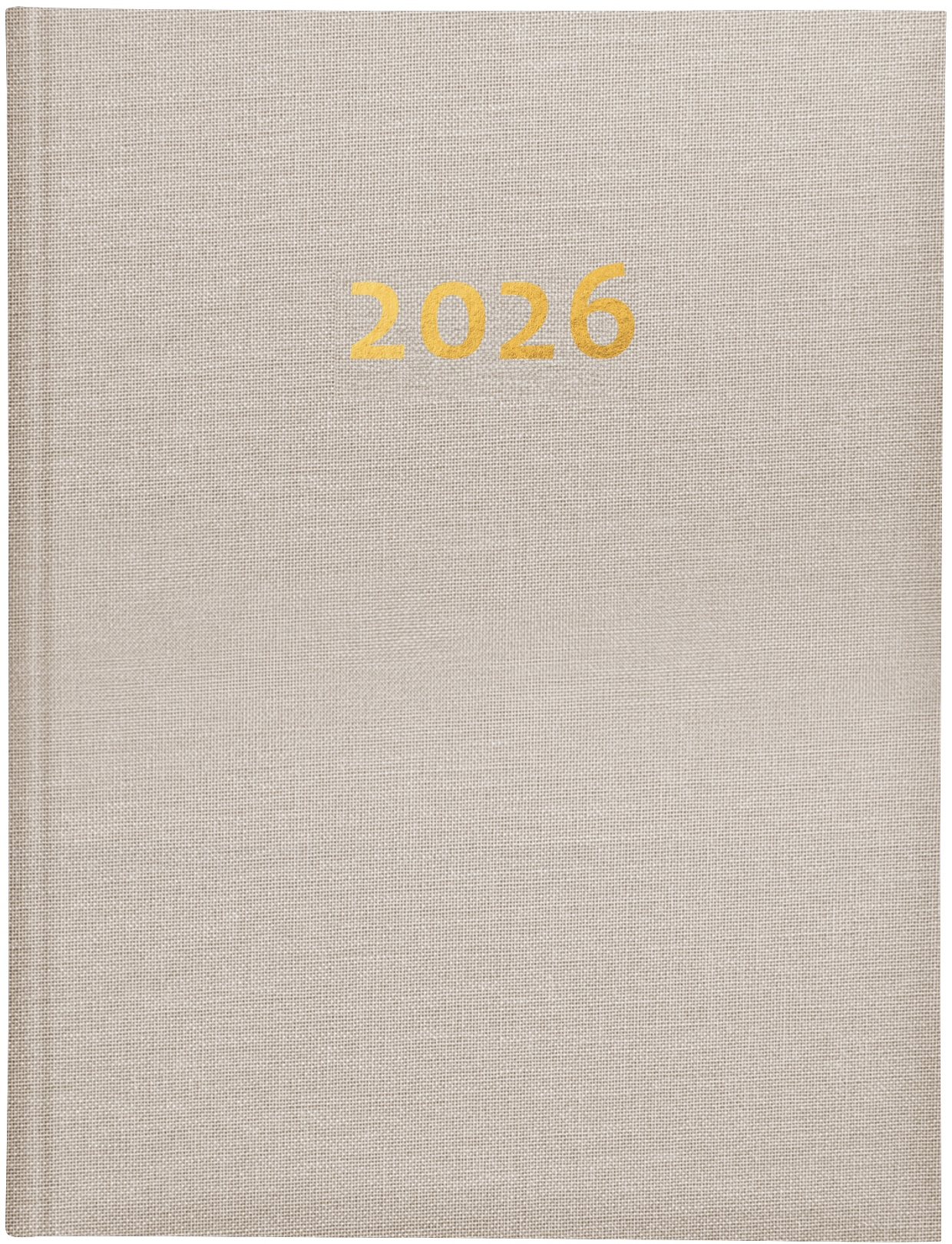 photo BIELLA Agenda Oraio 2026 809301100026U 1S/2P beige ML 17.8x23.5cm