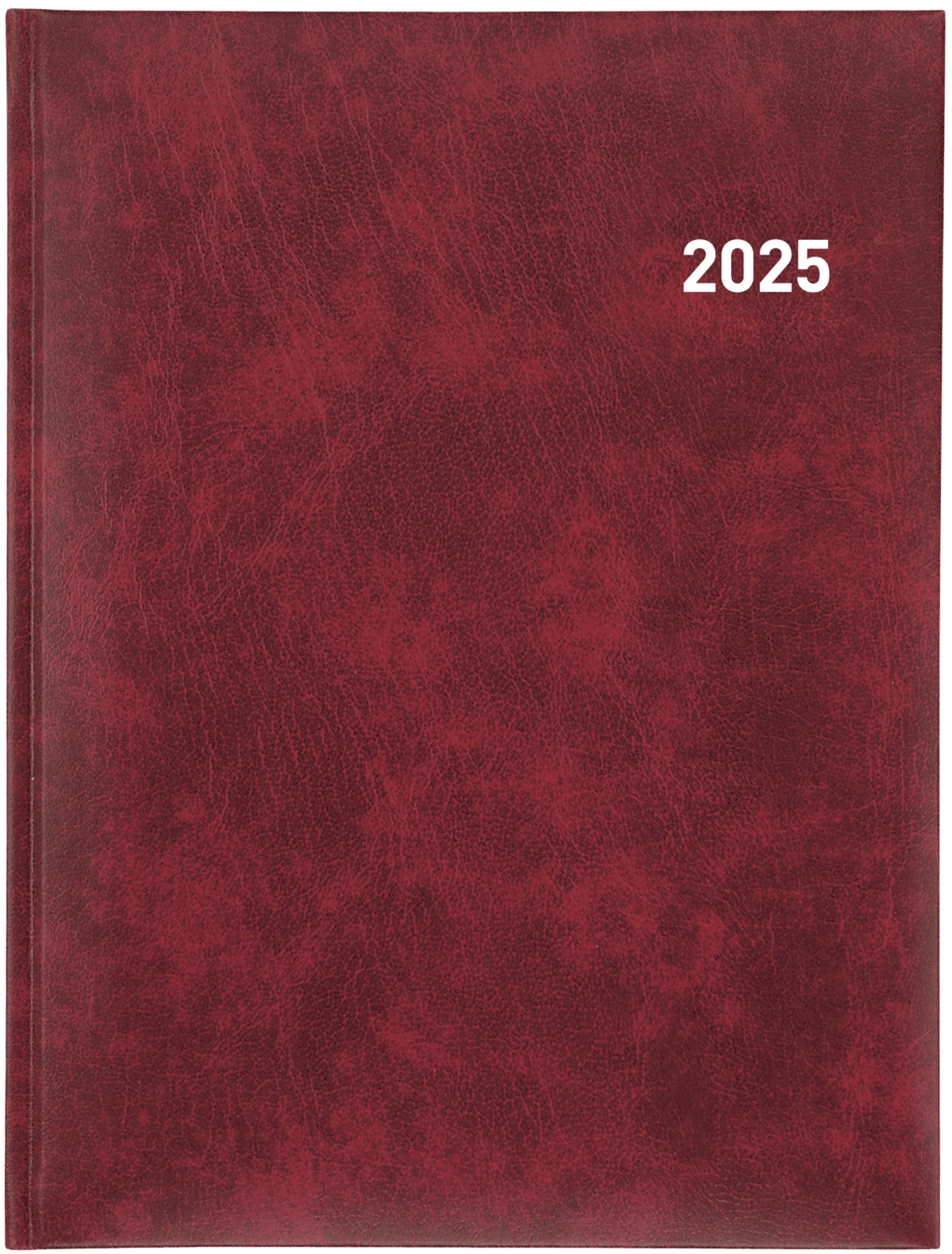 BIELLA Agenda Orario 2025 809301470025 1S/2P rouge vin ML 17.8x23.5cm