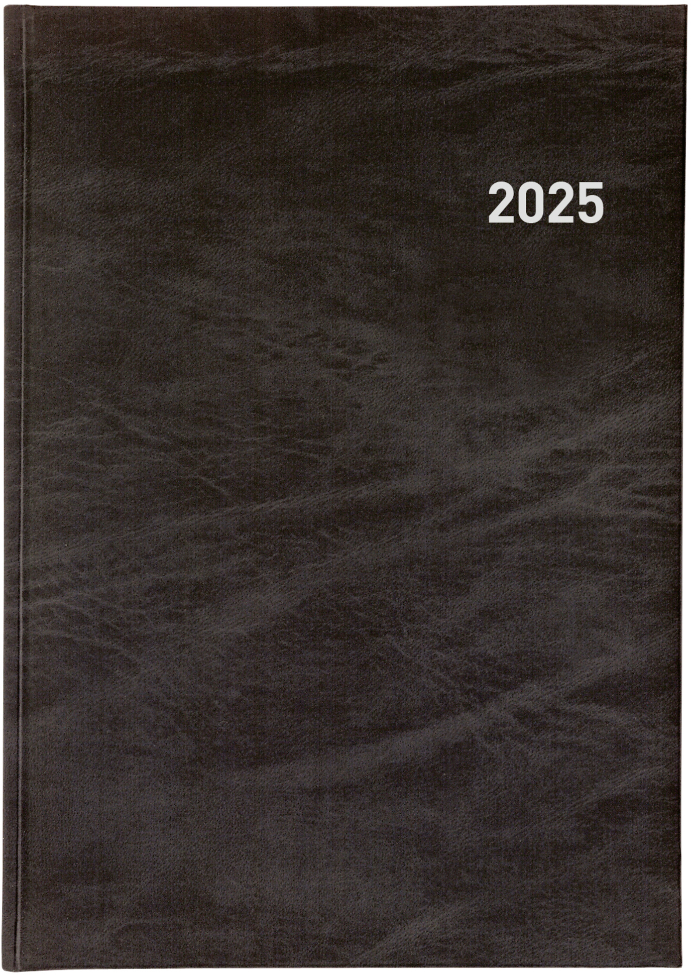 BIELLA Agenda Registra 7 plus 2025 809370020025 1S/2P noir ML 17.2x24cm
