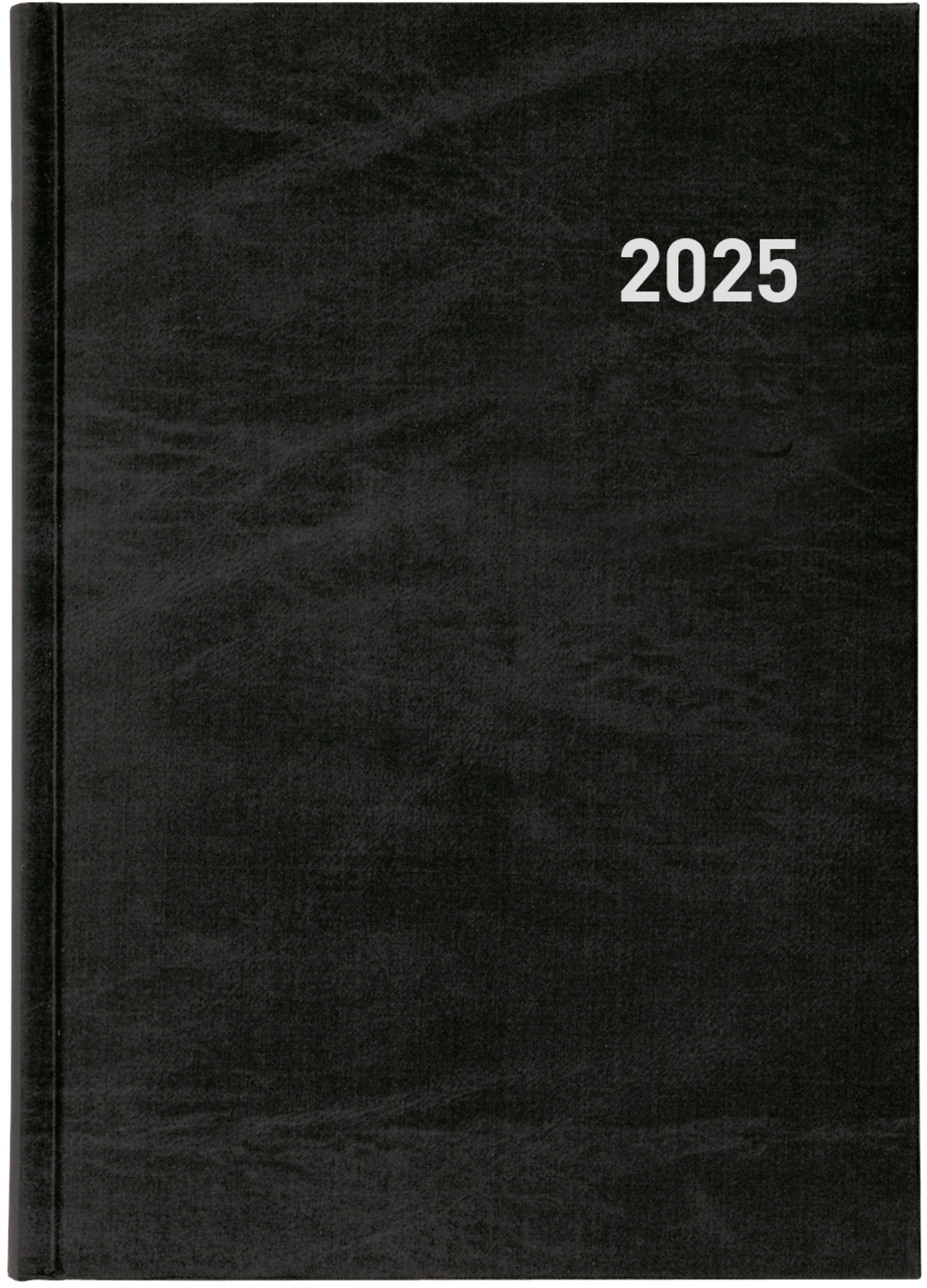 BIELLA Agenda Registra 2025 809501020025 1J/2P noir ML 14.5x20.5cm