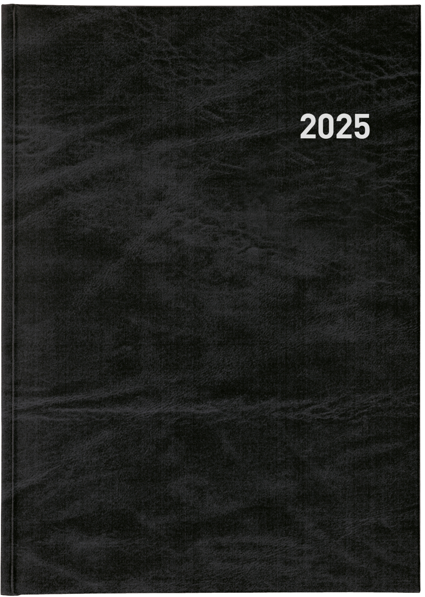 BIELLA Agenda Registra 7 2025 809507020025 1S/2P noir ML 17.2x24cm
