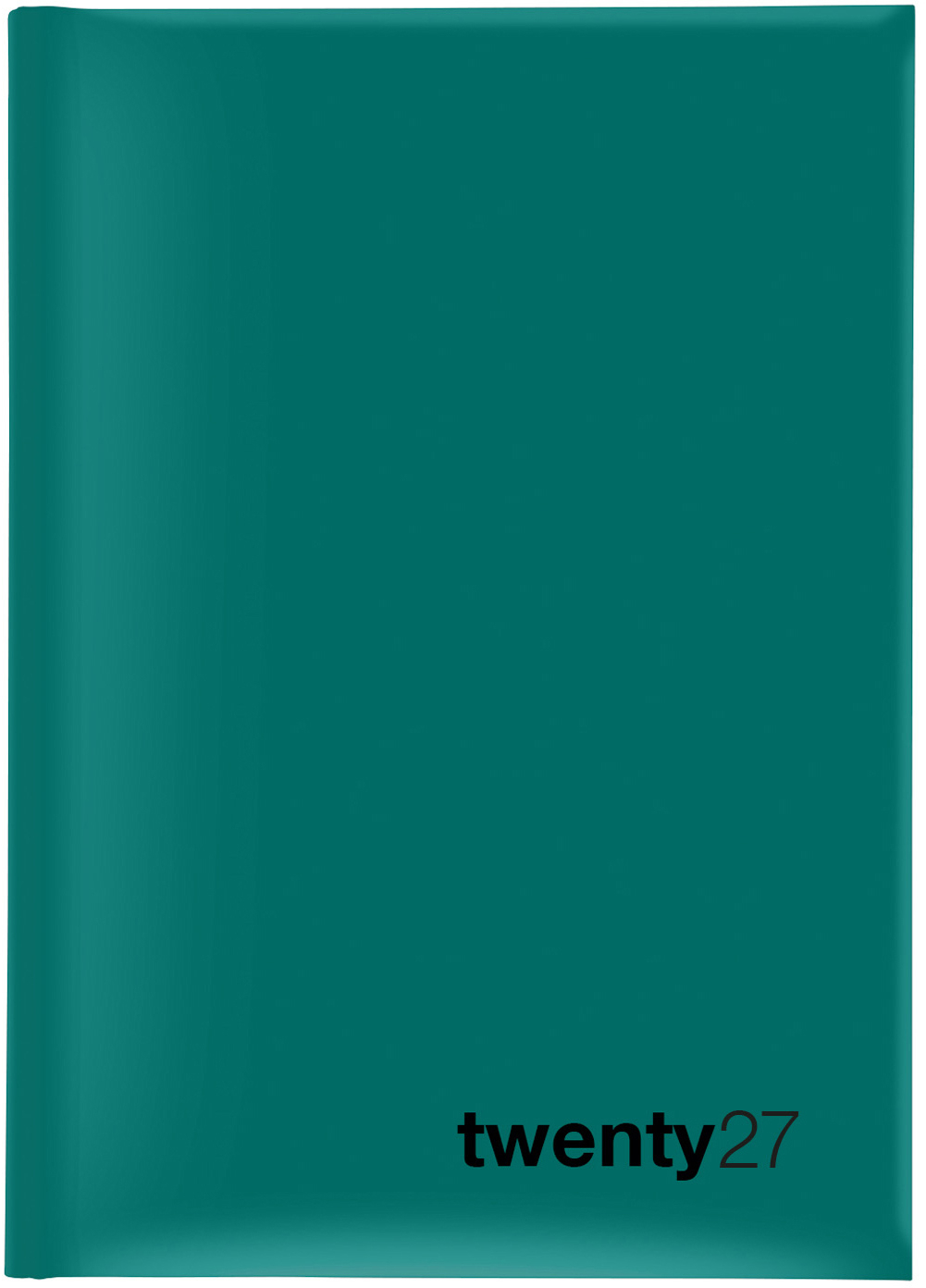 photo BIELLA Agenda Colorful 7 2027 809707090027U 1S/2P petrol ML 14.5x20.5cm