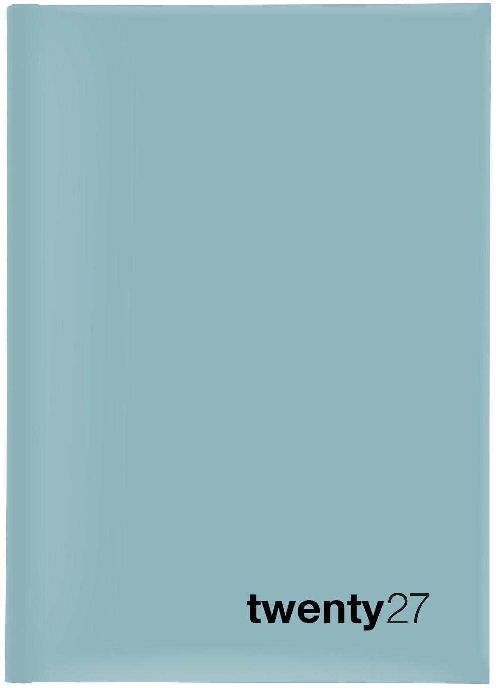 photo BIELLA Agenda Colorful 7 2027 809707310027U 1S/2P vertsauge ML 14.5x20.5cm