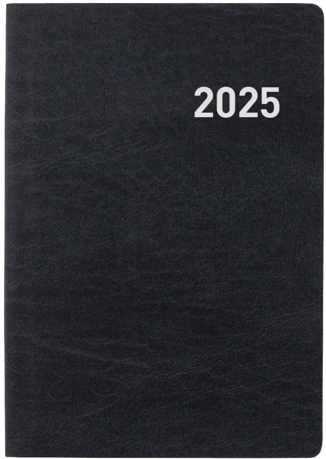 BIELLA Agenda Mittelformat 2025 822301020025 1S/2P noir ML 7.6x11cm
