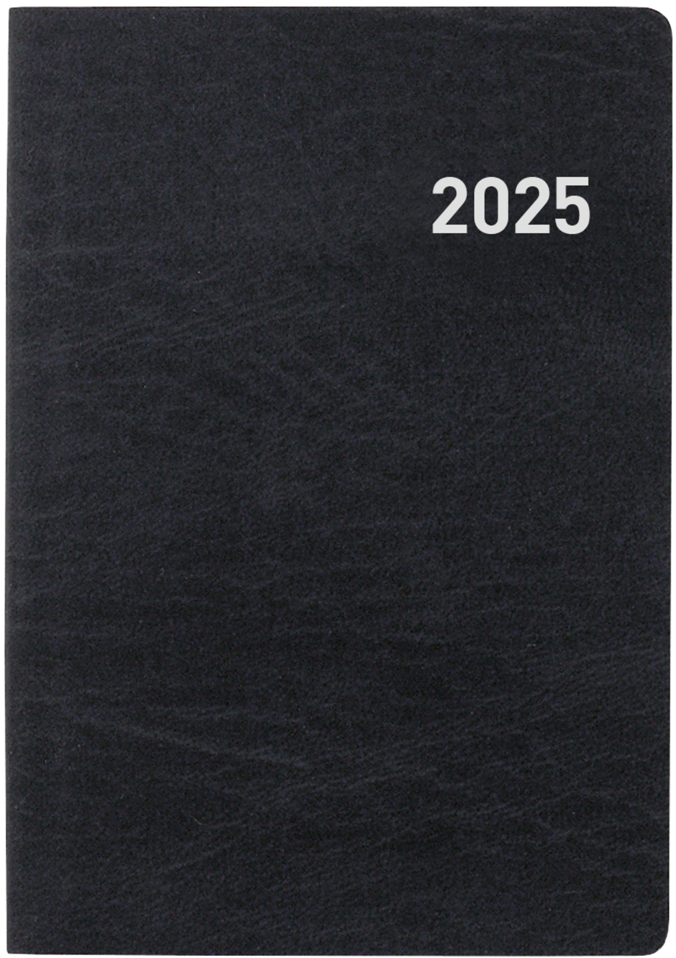 BIELLA Agenda Tell 2025 823201020025 2J/1P noir ML 8.5x12.5cm