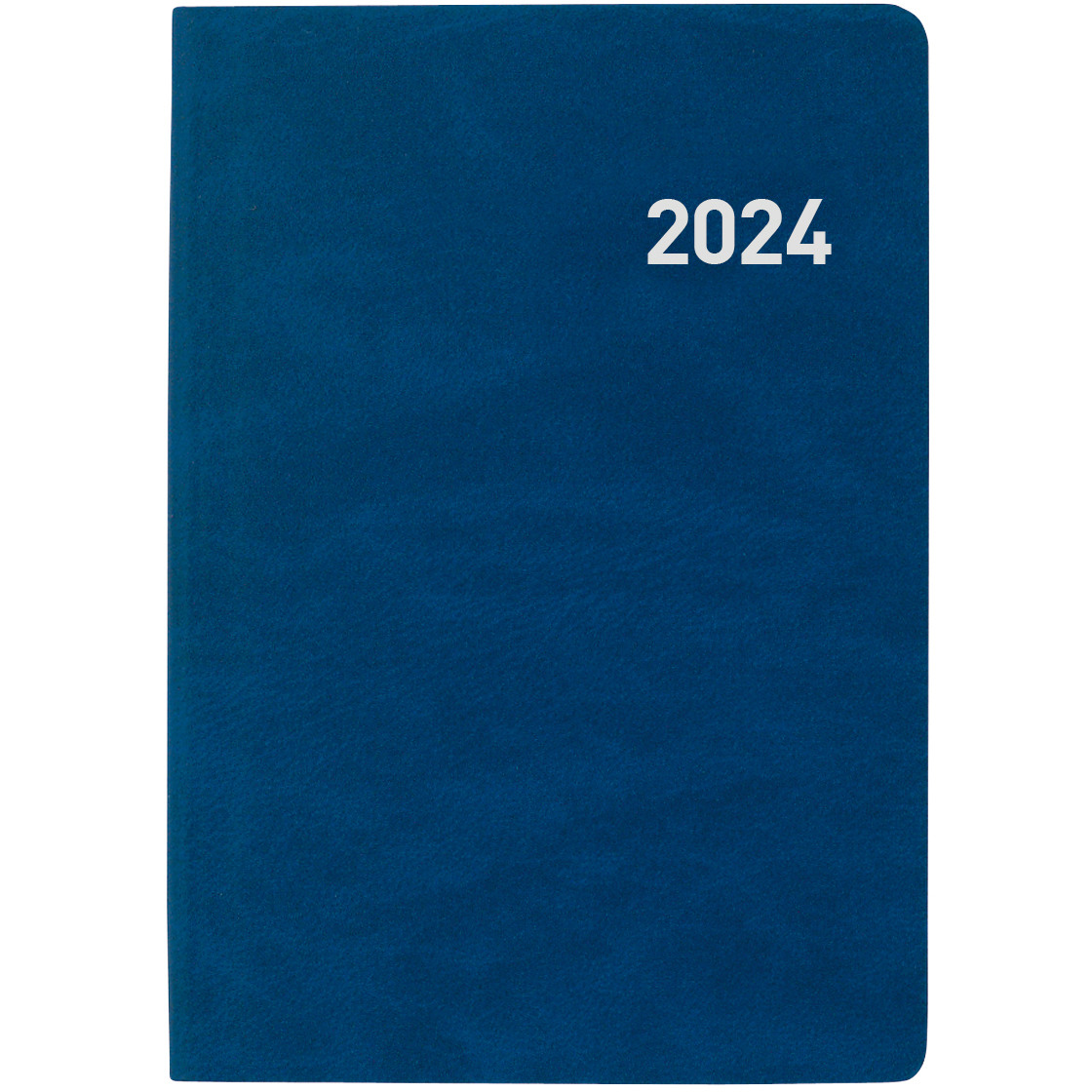 BIELLA Taschenagenda Tell 2024 823201050024 2T/1S blau 8.5x12.5cm