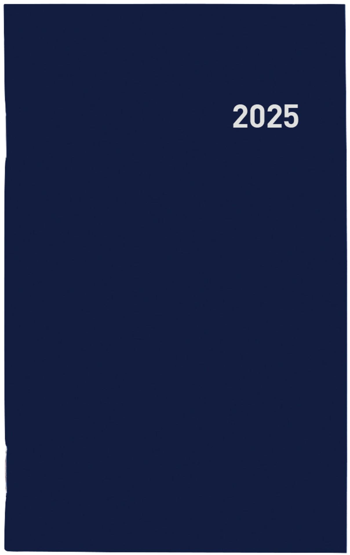 BIELLA Agenda Pratique 2025 824370050025 1S/1P bleu ML 8.7x13.6cm