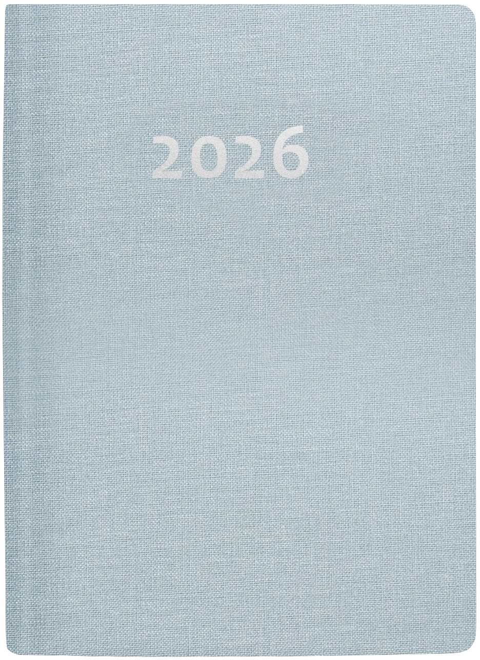 photo BIELLA Agenda Rex 2026 825301060026U 1S/2P bleu cl. ML 10.1x14.2cm