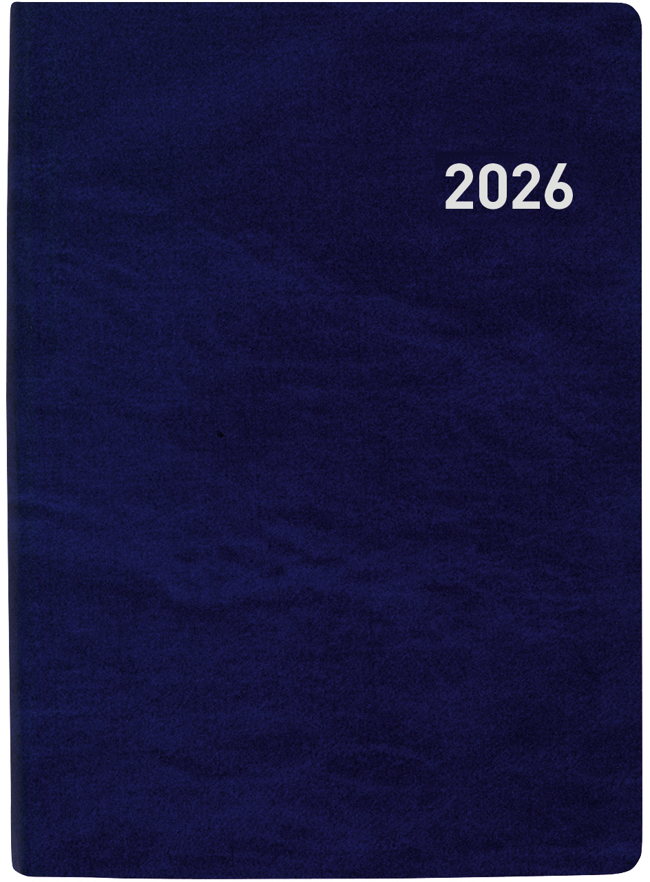 photo BIELLA Agenda Memento 2026 825401050026U 1S/2P bleu ML 10.1x14.2cm