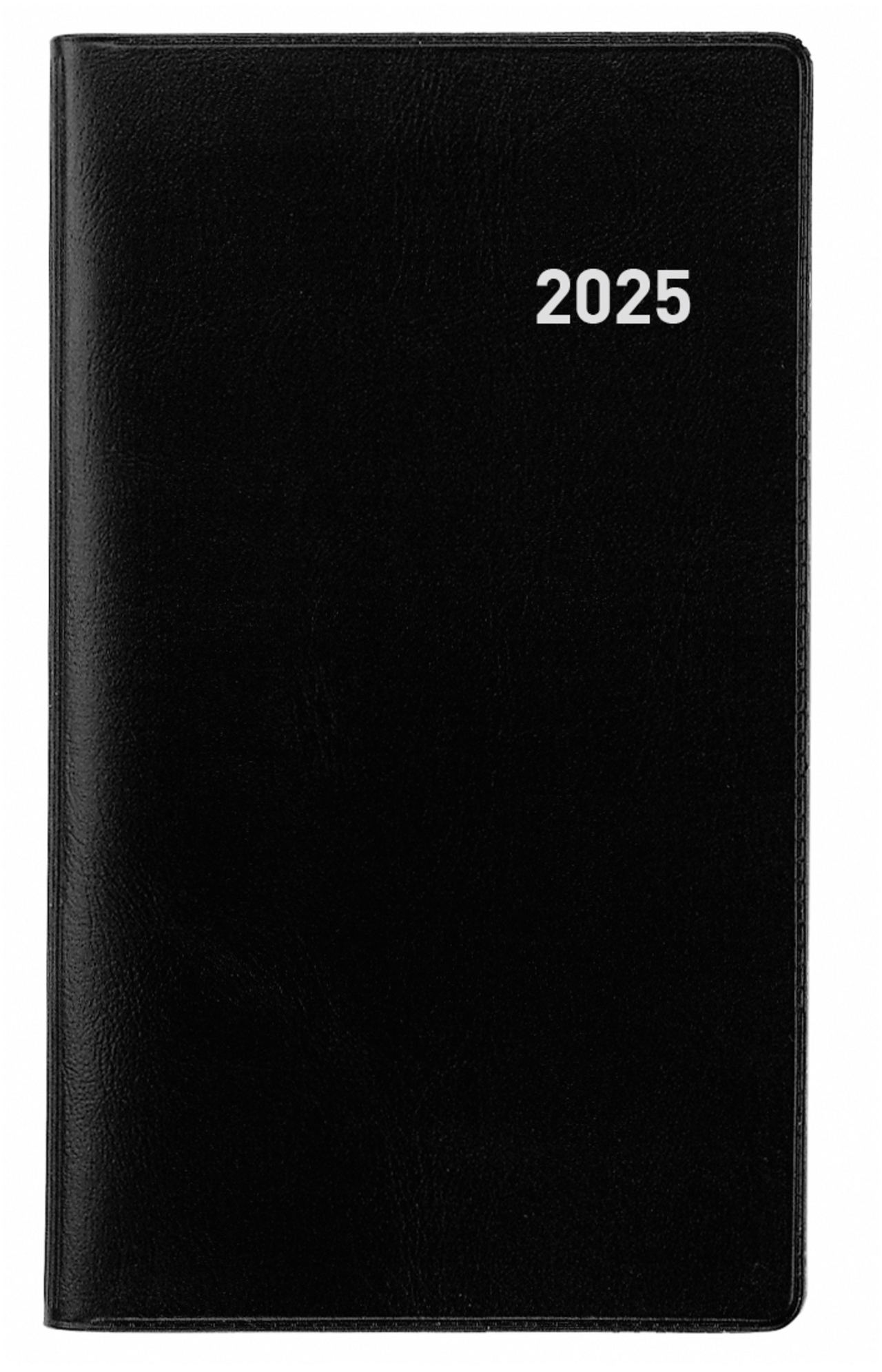 BIELLA Agenda Paris 2025 851512020025 1M/2P noir ML 7.5x12.6cm