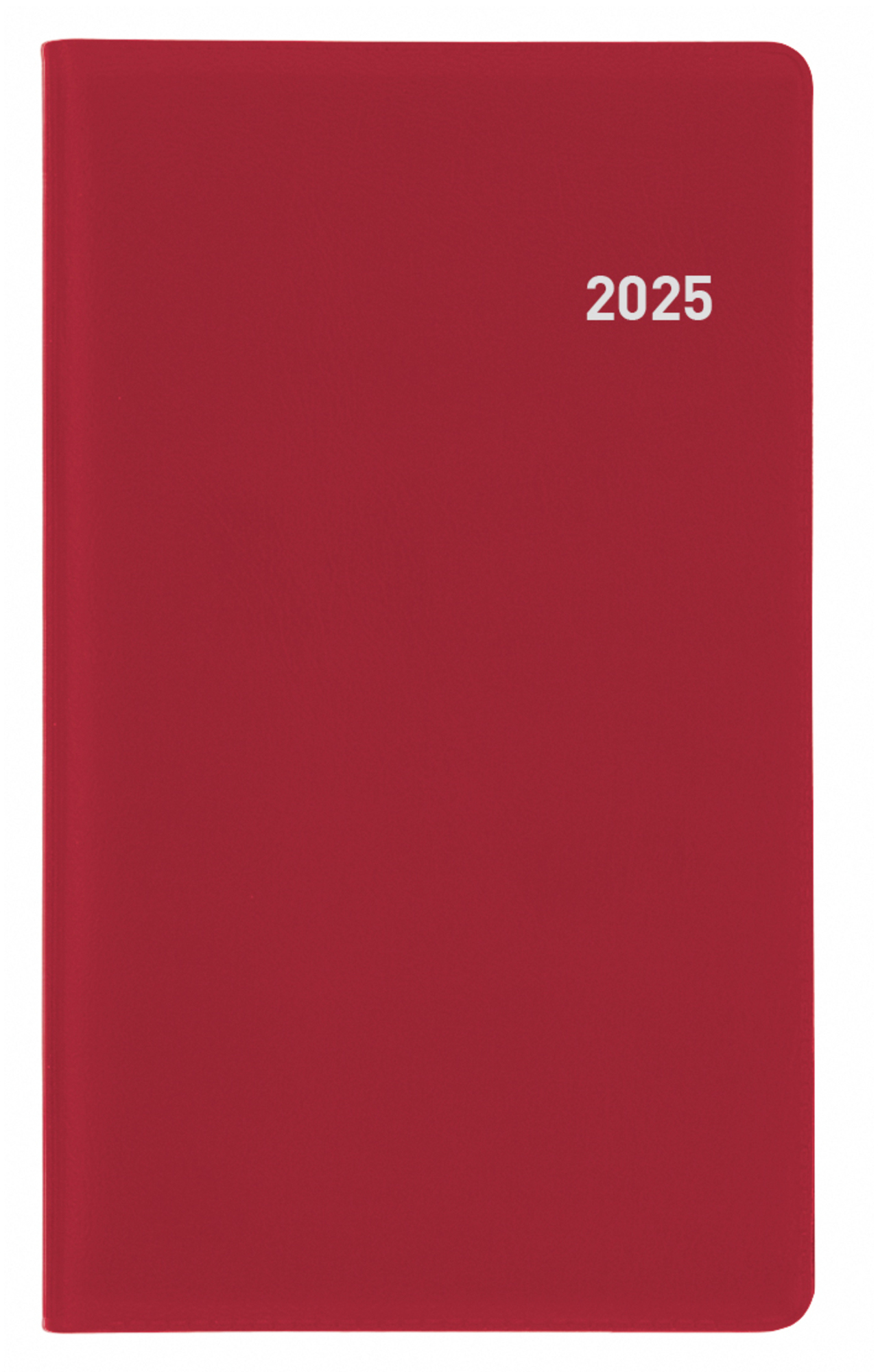 BIELLA Agenda Bern 2025 851572470025 1S/1P rouge vin ML 8.7x15.3cm 1S/1P rouge vin ML 8.7x15.3cm