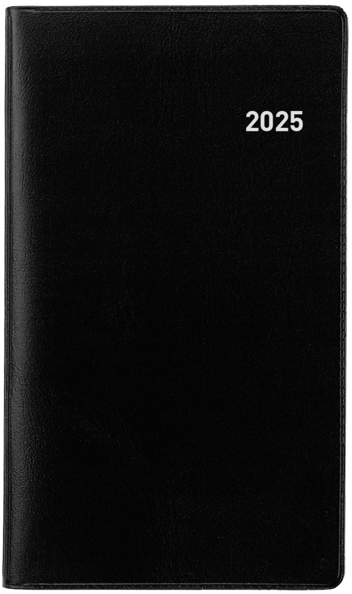 BIELLA Agenda Luzern 2025 855512020025 1M/2P noir ML 8.7x15.3cm