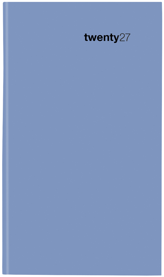 photo BIELLA Agenda Luzern Colorful 2027 855527050027U 1M/2P bleu ML 8.7x15.3cm