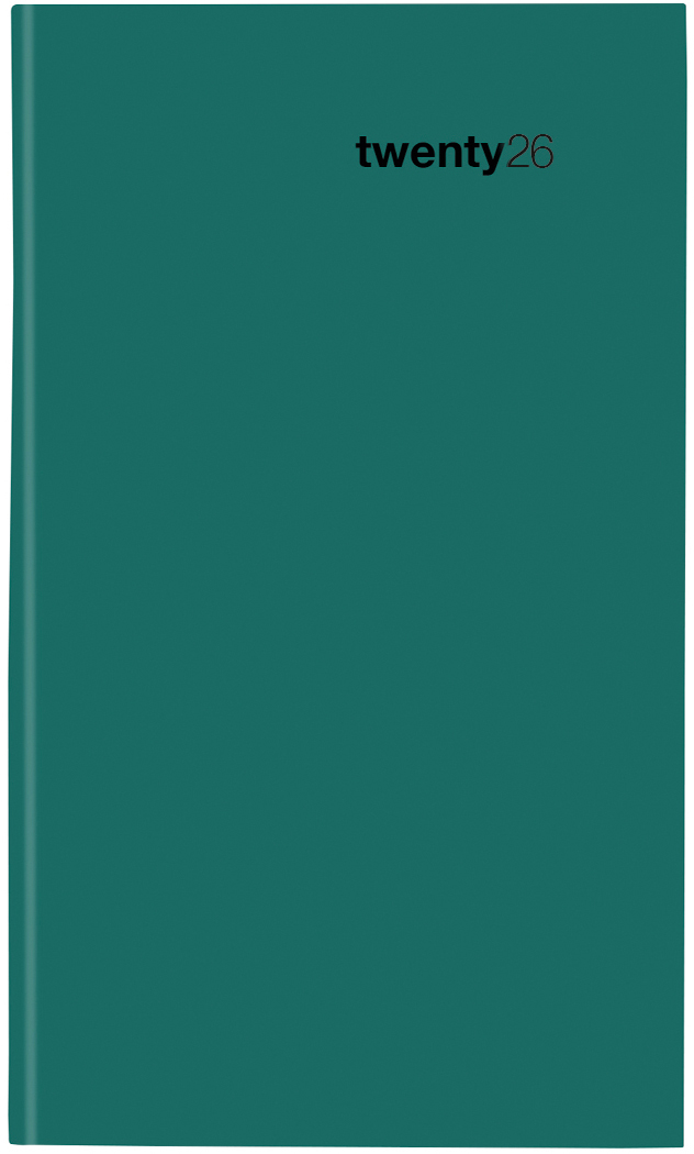 photo BIELLA Agenda Luzern Colorful 2026 855527090026U 1M/2P petrol ML 8.7x15.3cm