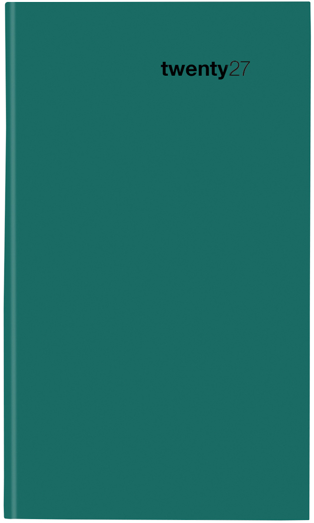 photo BIELLA Agenda Luzern Colorful 2027 855527090027U 1M/2P petrol ML 8.7x15.3cm