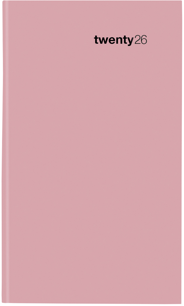 photo BIELLA Agenda Luzern Colorful 2026 855527400026U 1M/2P rose ML 8.7x15.3cm