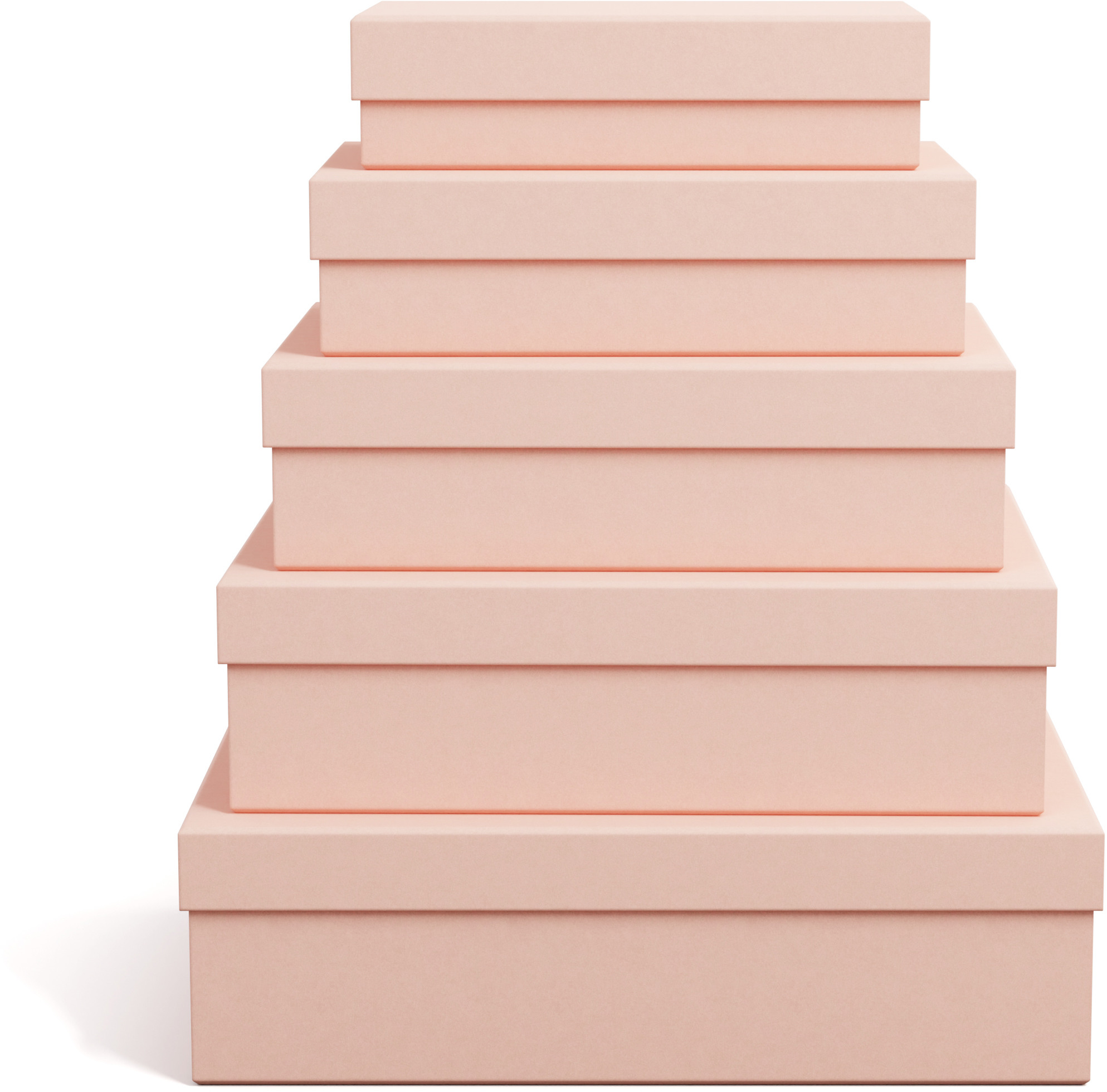 BIGSO BOX OF SWEDEN Boîte de rangement Cindy 325552133 dusty pink 5er-Set