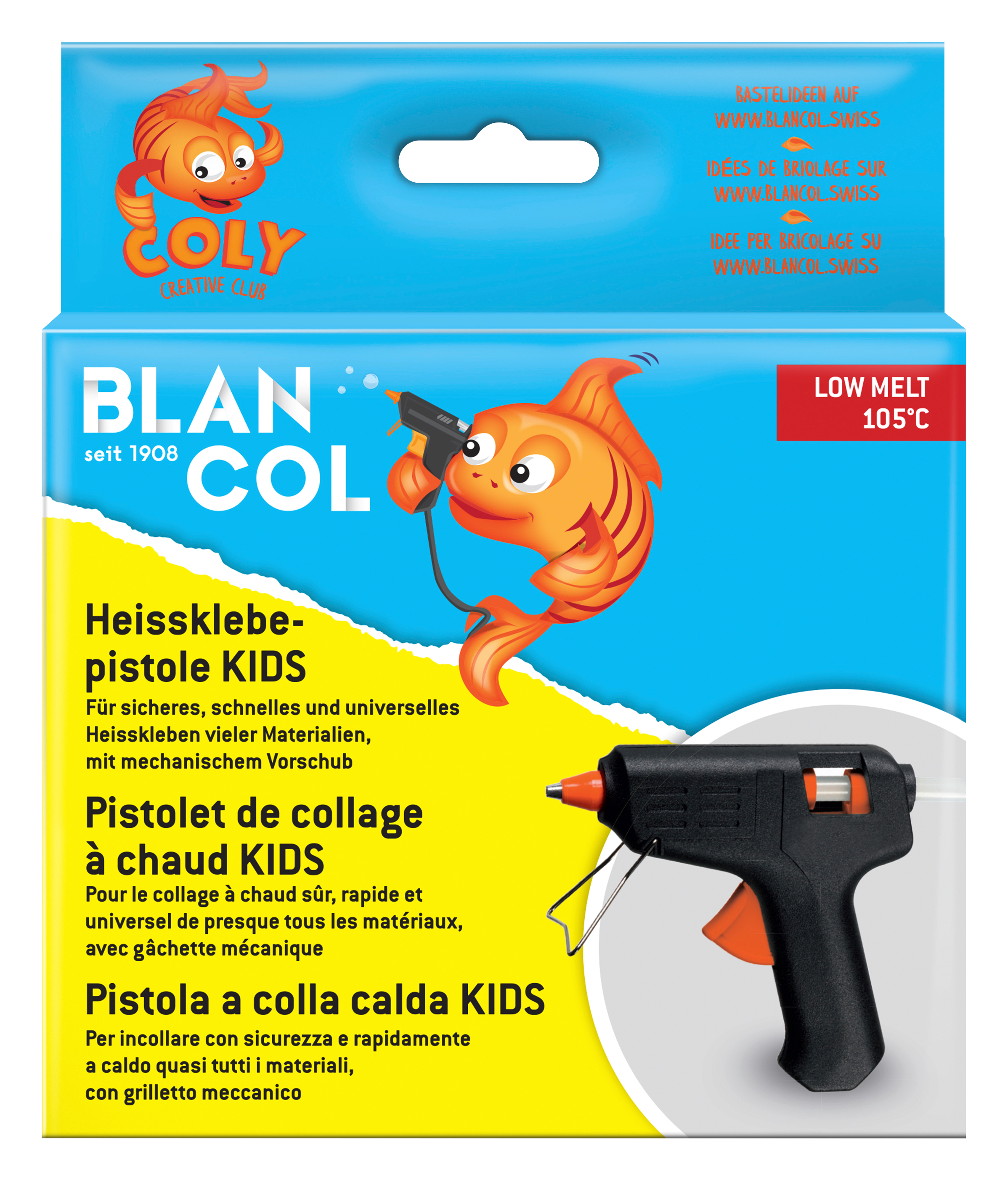 BLANCOL Colle pistole 32406 KIDS 2 sticks
