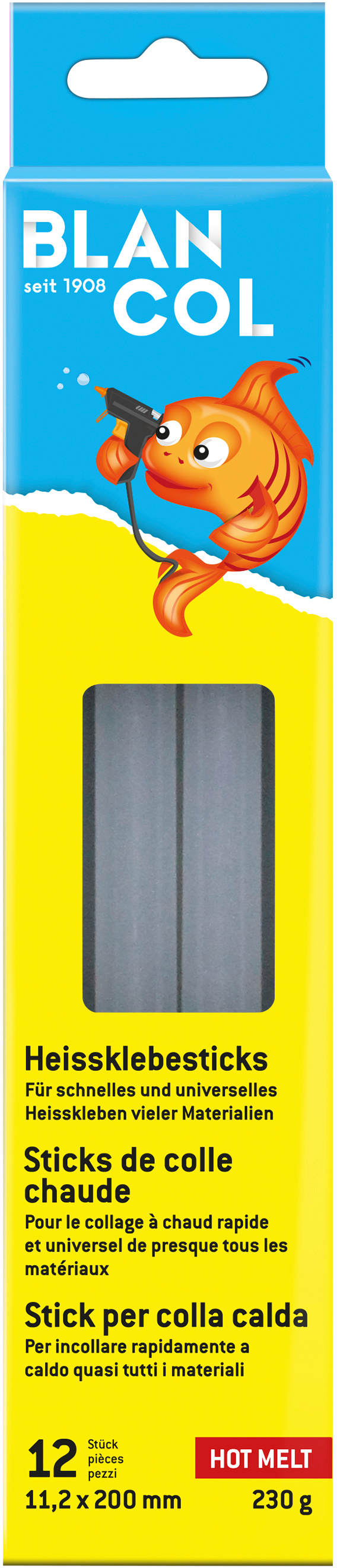 BLANCOL Pad collant 32407 11.2x200mm, ronde 12 pcs.