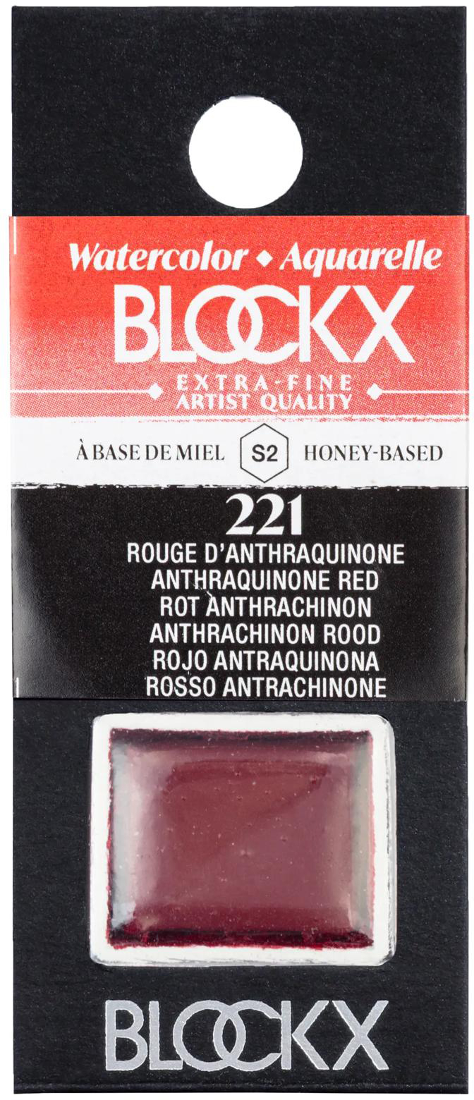 photo BLOCKX Couleurs aquarelle 1.5ml 41221BXC violet de pérylène