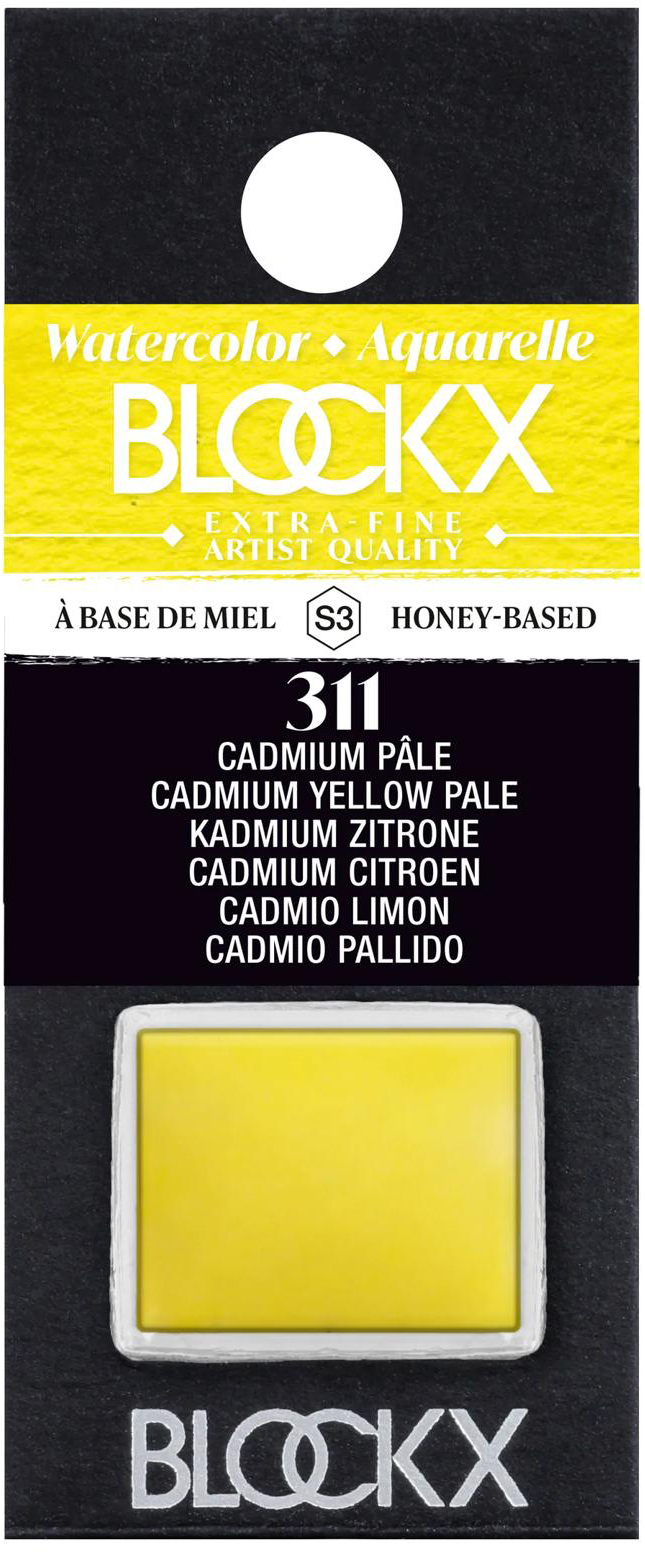 photo BLOCKX Couleurs aquarelle 1.5ml 41311BXC citron de cadmium