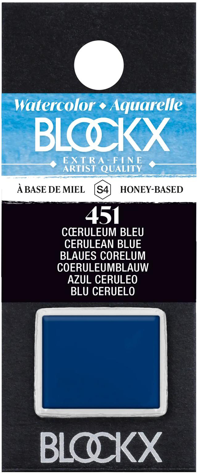 photo BLOCKX Couleurs aquarelle 1.5ml 41451BXC bleu de Corelum