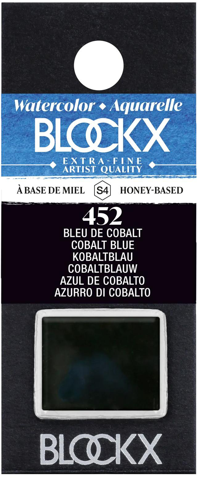 photo BLOCKX Couleurs aquarelle 1.5ml 41452BXC bleu de cobalt