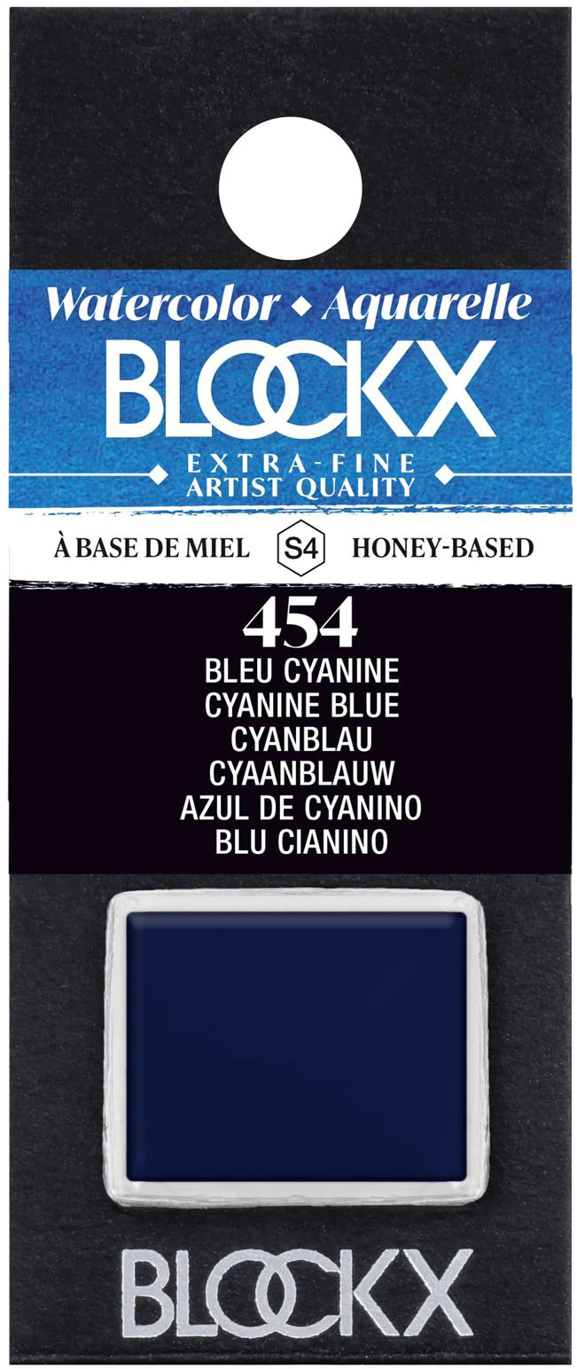 photo BLOCKX Couleurs aquarelle 1.5ml 41454BXC cyan