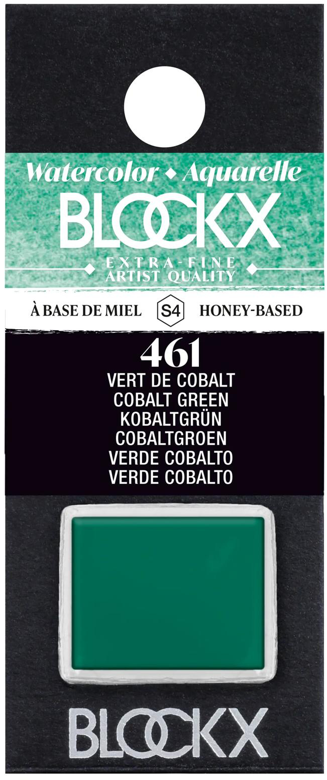 photo BLOCKX Couleurs aquarelle 1.5ml 41461BXC vert de cobalt