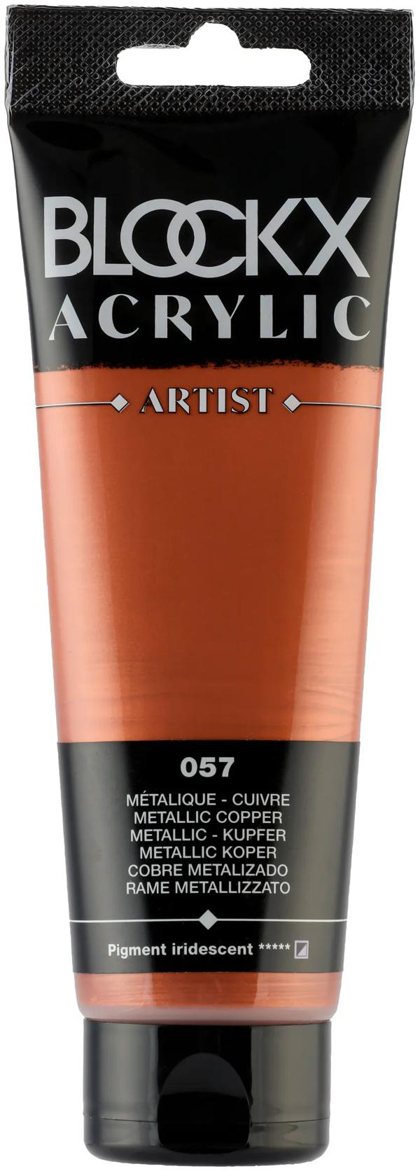 photo BLOCKX Peinture acrylique 120ml 60057BXC cuivre métallisé