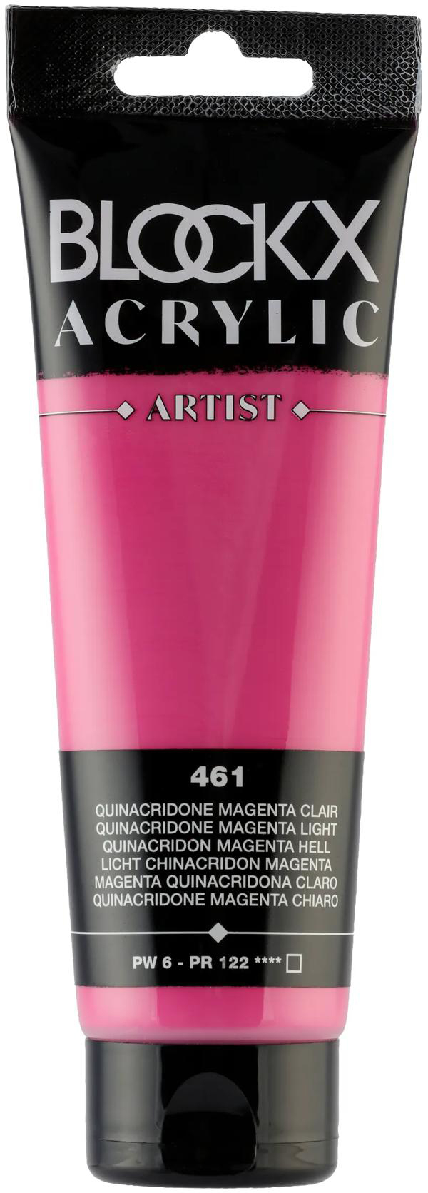photo BLOCKX Peinture acrylique 120ml 60461BXC magenta de quinacridone clair